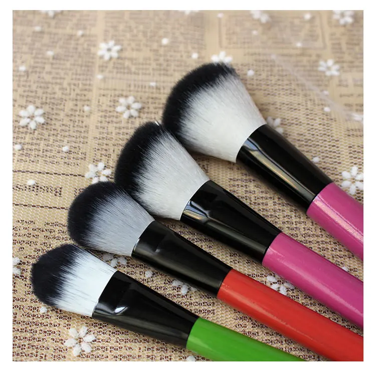 10 stks Cosmatic Make-up Kwasten Set Professionele Foundation Losse Power Blusher Oogschaduw Gezicht Poeder Blush Brush Tool Verkoop