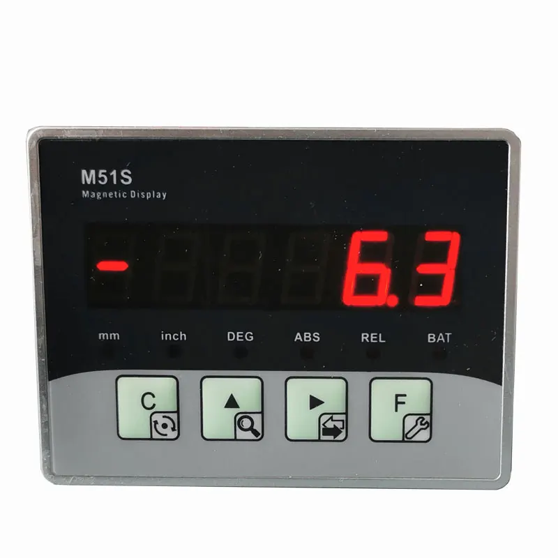 Imagem -02 - Sensor de Deslocamento Óptico Magnético Digital Sensor de Posição Transdutores Codificador Cnc Máquina de Marcenaria Torno Lcd Dro