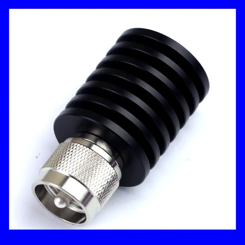 15W UHF PL259 Male Plug Connector RF Coaxial Termination Dummy Load 1GHz 50ohm Nickel Plated RF Accessories