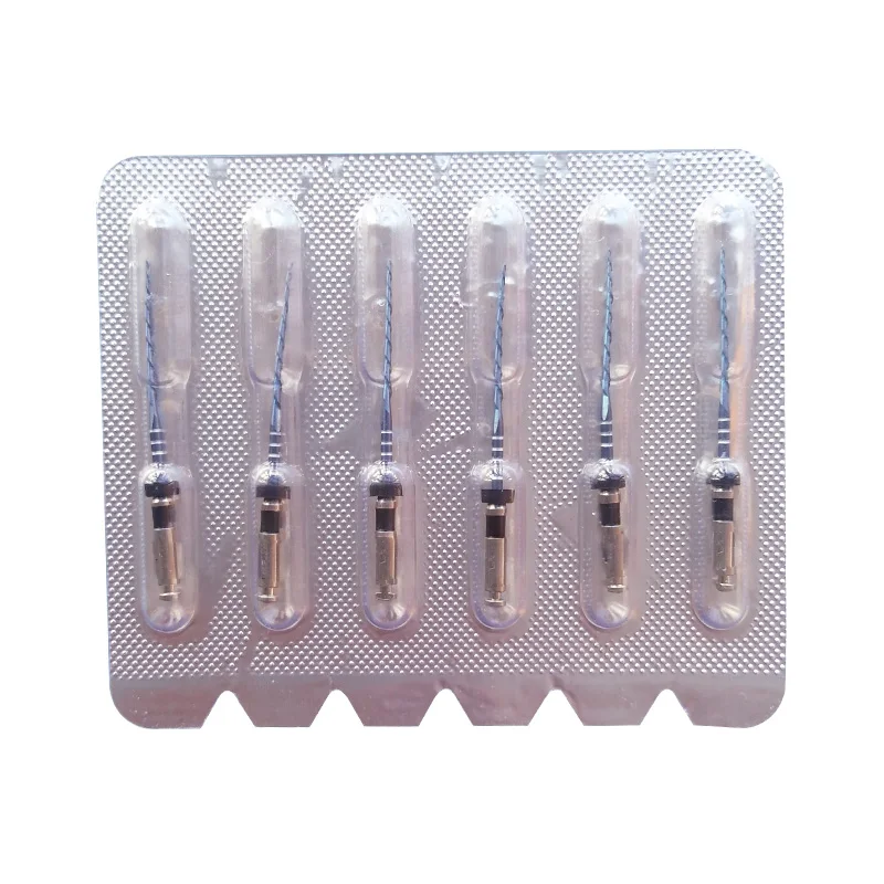 Limes de traitement dentaire, R25, 31mm, Activation thermique bleue, mouvement alternatif, NITI, dentiste, outils de traitement endodontique