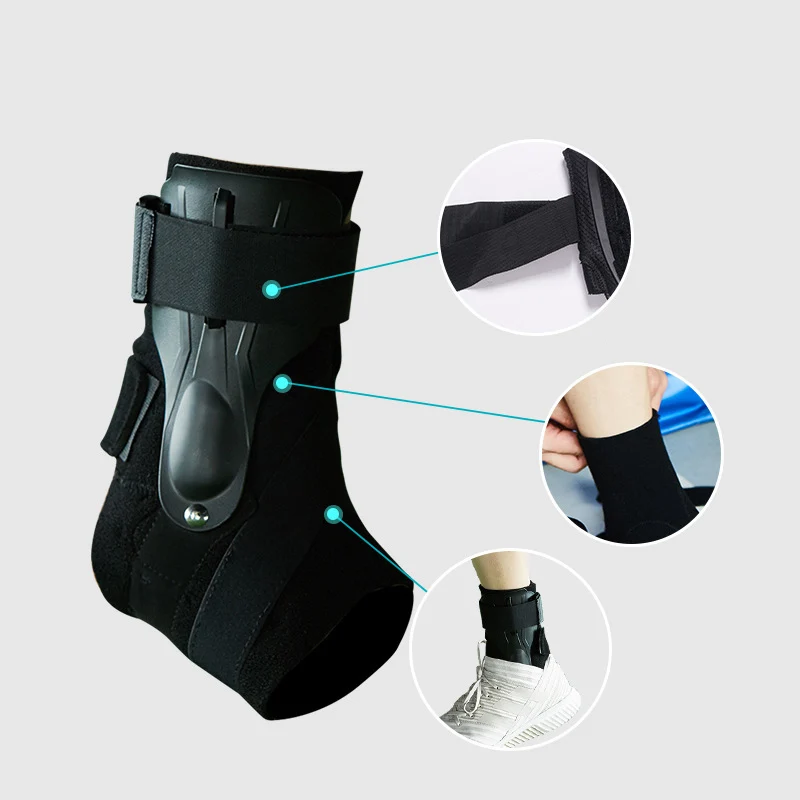 Refuerzo externo para rehabilitación deportiva, Protector de tobillo para artritis, fútbol, baloncesto y tenis, soporte elástico