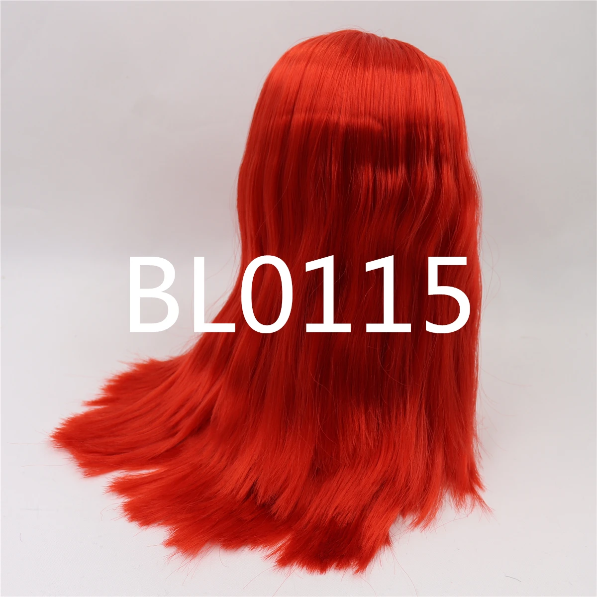 DBS blyth doll icy RBL scalp dome long straight hair wig for custom doll anime girls gift anime white skin blue hair red hair