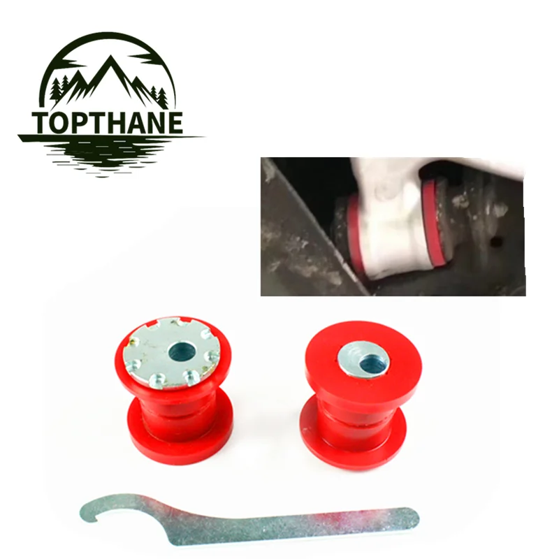 PROTHANE-Front Control Arm Camber Adjustable Polyurethane Bushing Kit for VW Golf  Caddy Jetta  Passta Tiguan,Audi A3 S3 RS3 Q3