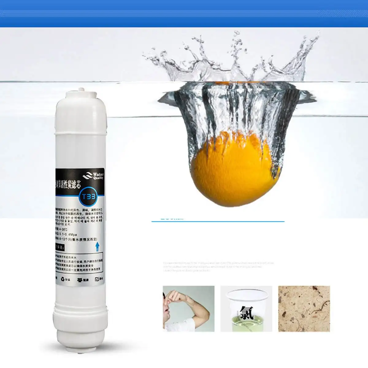 50/75/100/125GPD cucina domestica osmosi inversa RO membrana di ricambio sistema idrico filtro acqua depuratore trattamento potabile