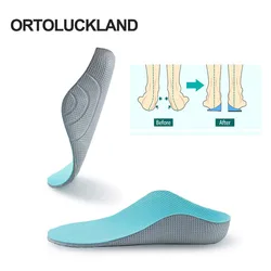 Orthopedic Insoles Children Orthotics FlatFoot Health Sole For Shoes Boy Girl Valgus Supinator Pronator Insert Arch Support Pads