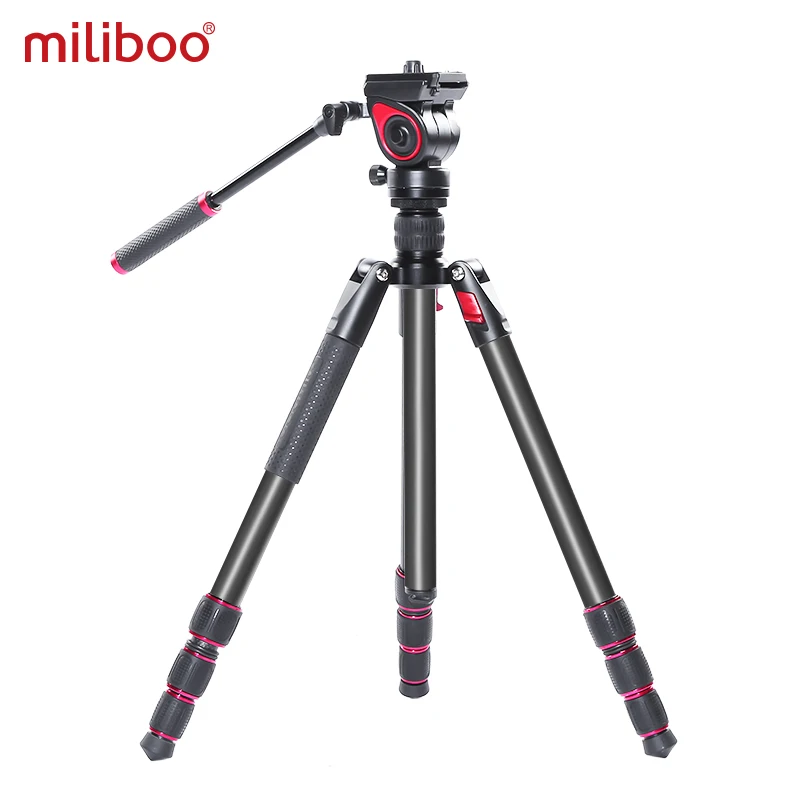 miliboo MUFA Lightweight Travel Camera Video Tripod Central Axial Inversion Marco Shoot for Photography Outdoor Movement