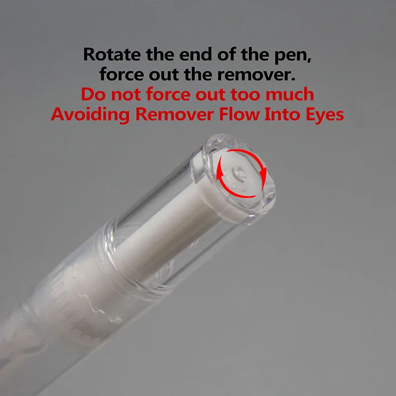 Navina Safe Lash Glue Remover Brush Gel Remover Pen Eyelash Extension 8ml High Quality Professional Glue Remover Grafting Lashes