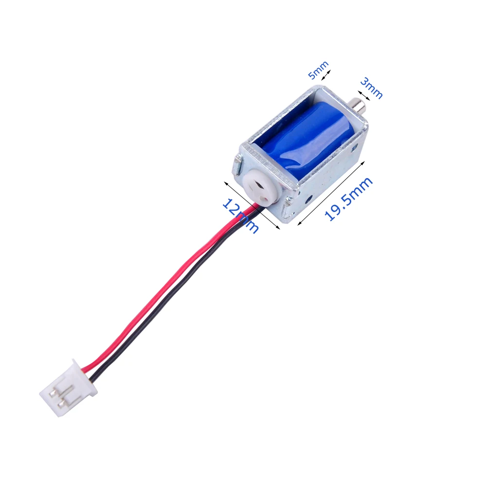 10pcs DC 3V elettrovalvola elettronica per pressione sanguigna Monitor scarico corrente normalmente aperto 75mA 0.225W