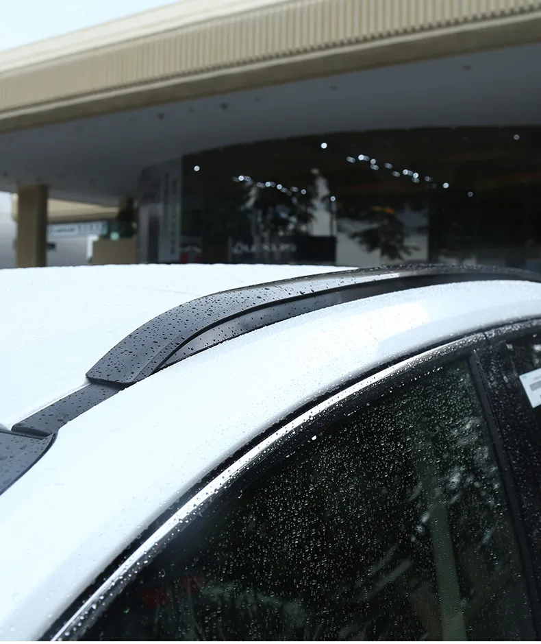 حامل سقفي لكزس NX200 NX200T NX300 NX300h NX350 NX350H 2015-2022 القضبان بار حامل الحقائب القضبان الأعلى عبر رفوف السكك الحديدية #5