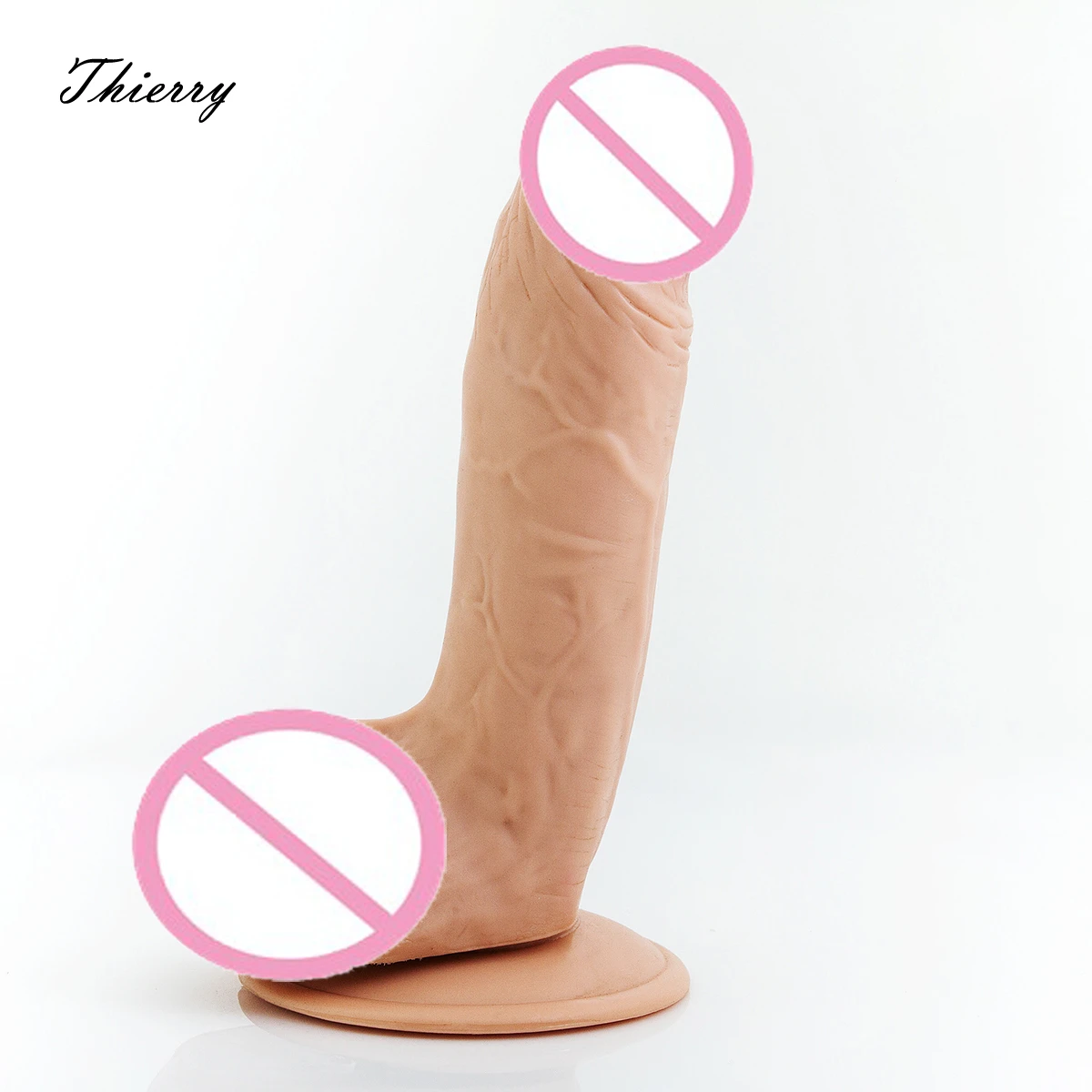 Thierry 20x4.4 سنتيمتر دسار قضيب كبير ضخم مع شفط كأس الجنس لعب للمرأة منتجات الجنس الإناث الاستمناء