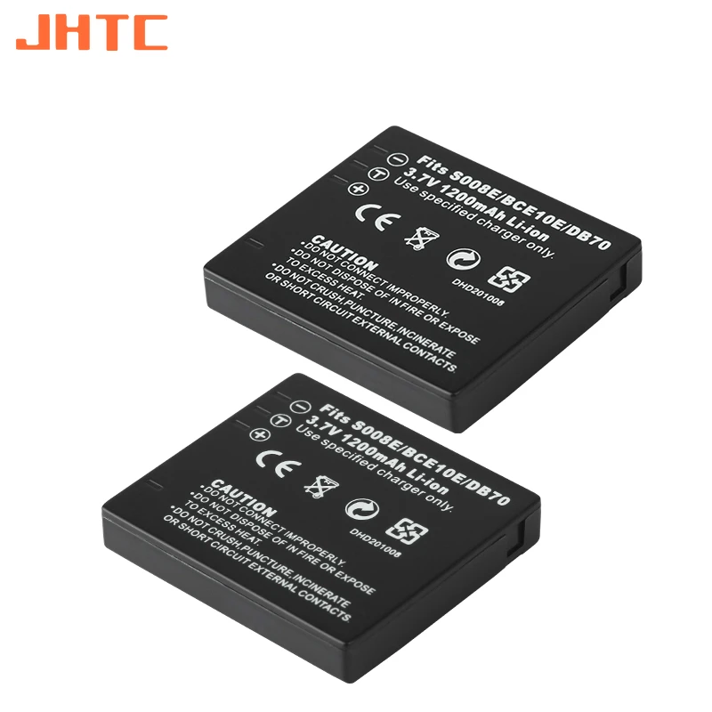 CGA-S008E Battery 1200mAh for Panasonic DMC-FS3 FS5 FS20 FX30 FX33 FX35 FX36 FX37 CGAS008E CGA S008E DMW-BCE10 DB70 Camera