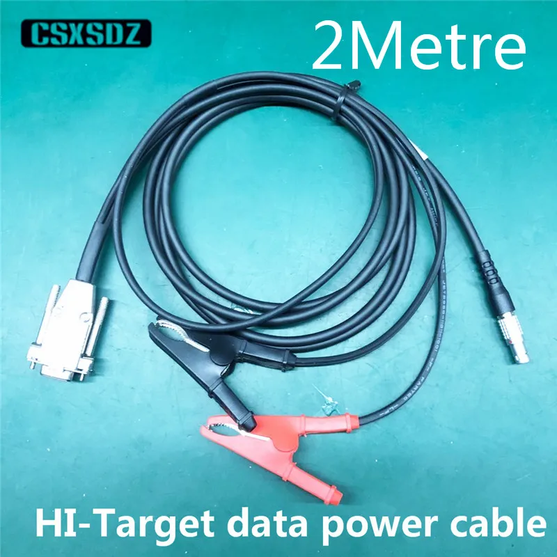 NEW  HI-Target gps rtk data power cable ,GPS RTK TO pc and external battery UC-1B