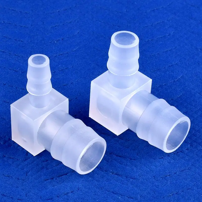 5~200pcs 14~3.2mm PP Reducing Elbow Connectors Aquarium Tank Air Pump Aerator Hose Pagoda Joint Garden Irrigation Pipe Fittings