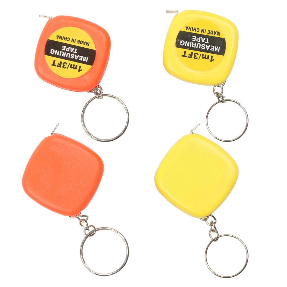 2 pz/lotto righello retrattile misura di nastro 1m/3ft panno per cucire metrico strumento su misura