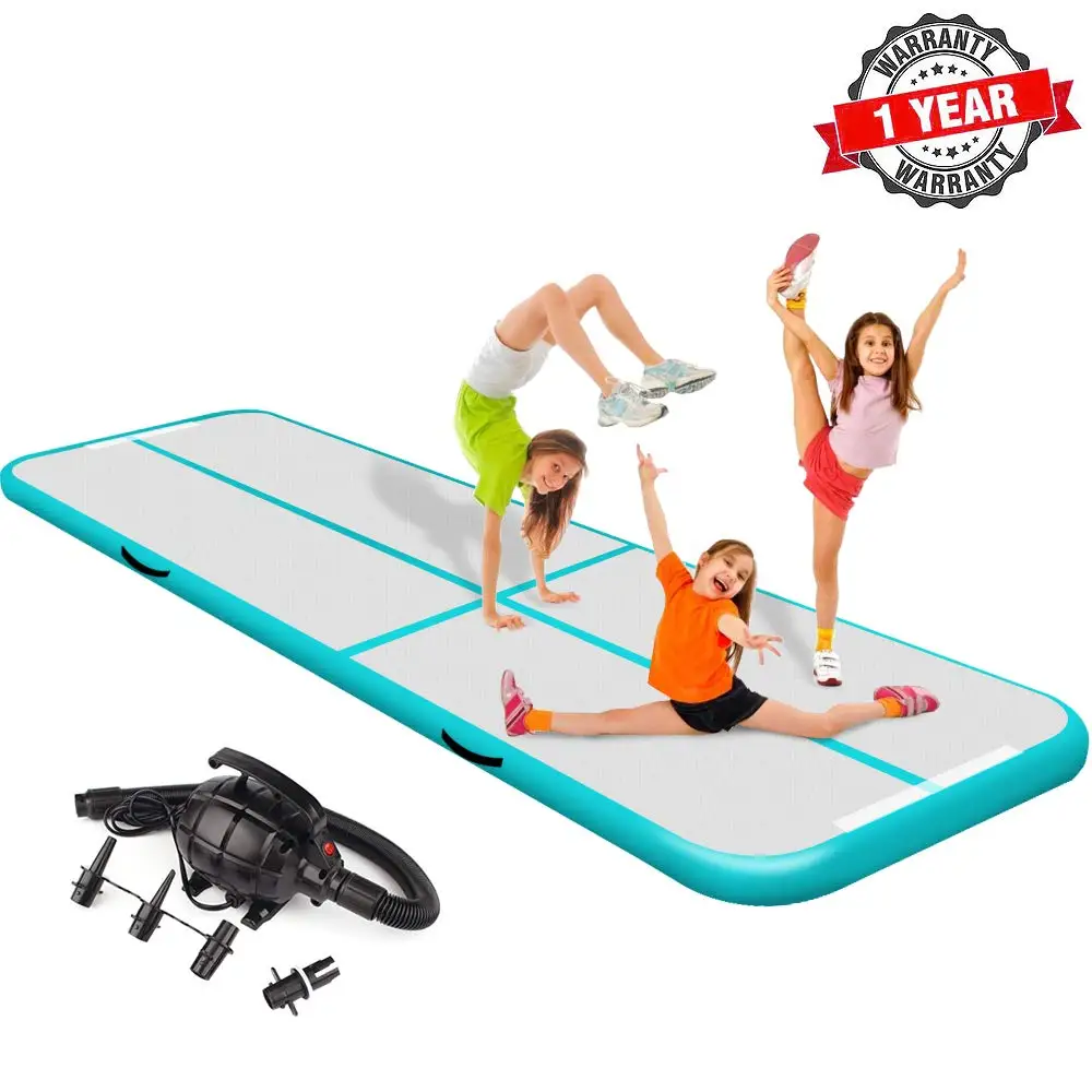 Mini Inflatable Air Track Mat Gymnastics Tumbling Yoga 2m 3m 4m Length with CE/UL Electric Pump