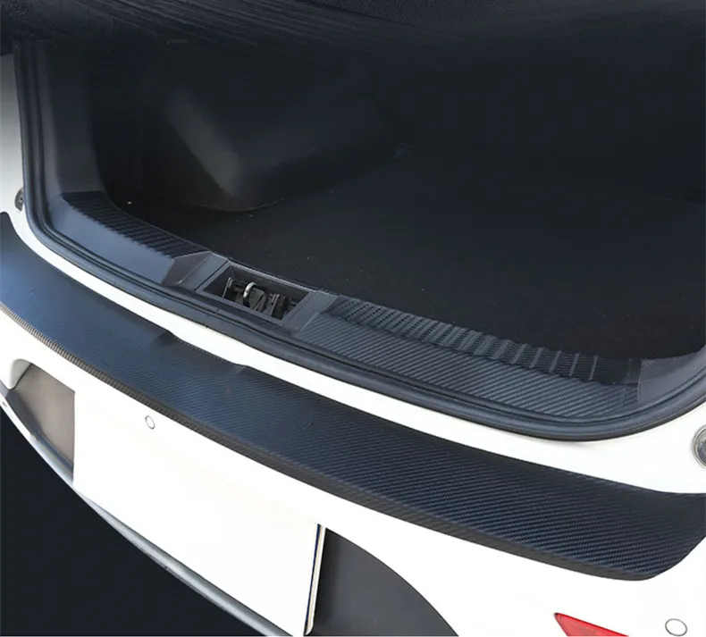 

Наклейки на задний бампер автомобиля из углеродного волокна для Geely PRO GE 2022