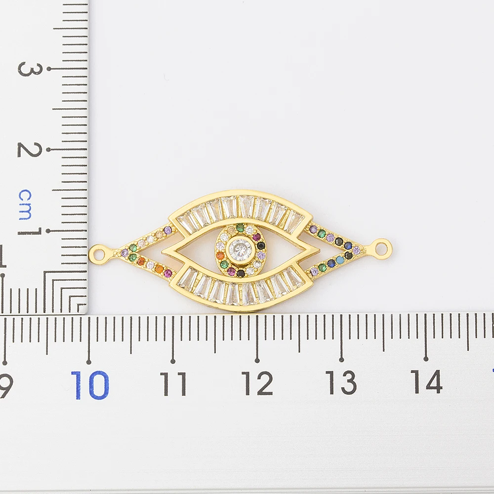 Nidin New Arrival 5 Styles Lucky Evil Eye Adjustable Bracelet Women Men Copper CZ Beads Bracelet Fashion Friendship Jewelry