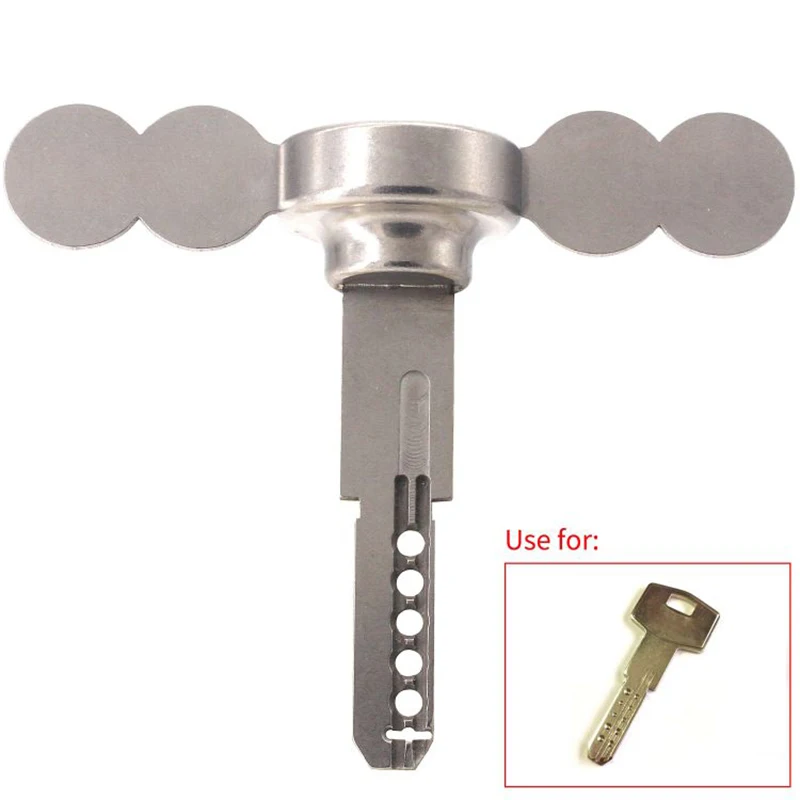 New Arrival stainless steel solid material door key for KALE KILIT lock Locksmith Tool FOR KALE KILIT LOCKS Free Shipping