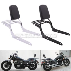 Motorcycle Accessories Backrest Sissy Bar w/Luggage Rack For Honda Shadow Spirit VT750 C2 2007-2014 Phantom VT750C2B 2010-2019