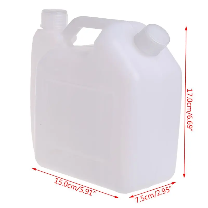 1.5L Litre 2-Stroke Petrol Oil Mixing Bottle For Trimmer Chainsaw Tools Parts 1:25