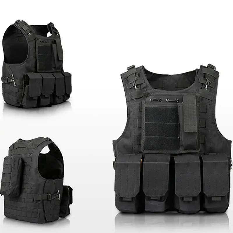 

Tactical Vest Assault Carrier Airsoft Molle Vest Equipment Military Outdoor Shooting CS Hunting Combat Camouflage Vest Gear