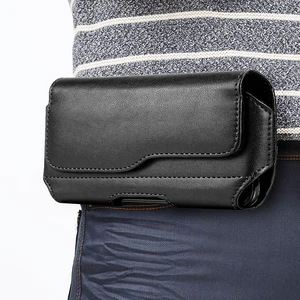 Universal Case Cobile Túi điện thoại Túi thắt lưng Clip Clipre Leather Veh cho iPhone Samsung Xiaomi Huawei Nokia LG 8 Bán hàng chính Coldre Universal Velado - №7