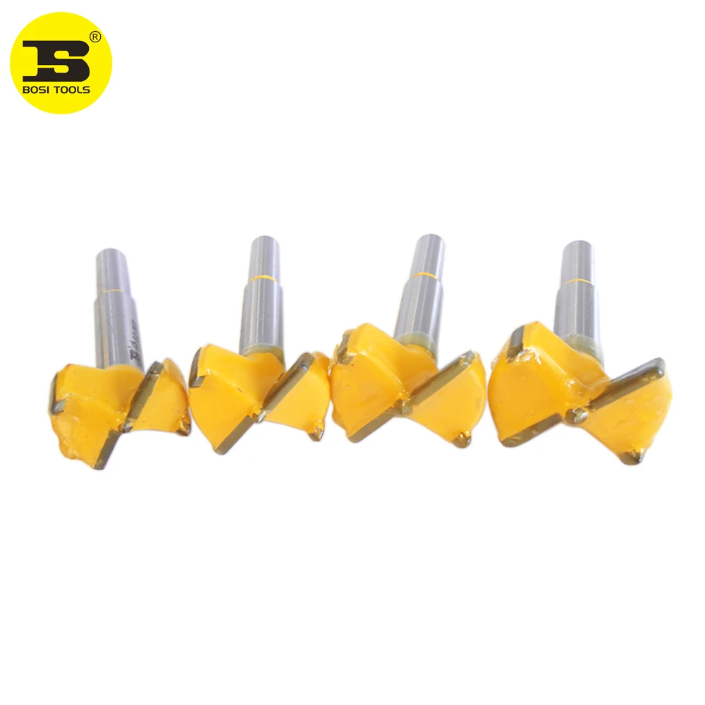 BOSI 32-40mm Tungsten Cobalt Carbide Steel Woodworking Forstner Drill Bit
