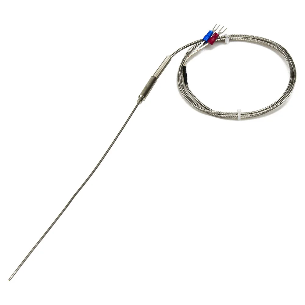 FTARP08 K type 1.5m metal screening cable 200mm flexible probe sheathed thermocouple temperature sensor WRNK-191
