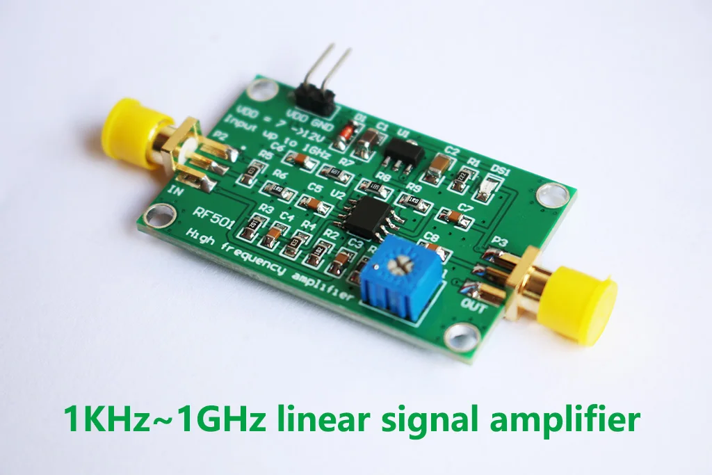 RF501 1KHz~1GHz linear signal amplifier module