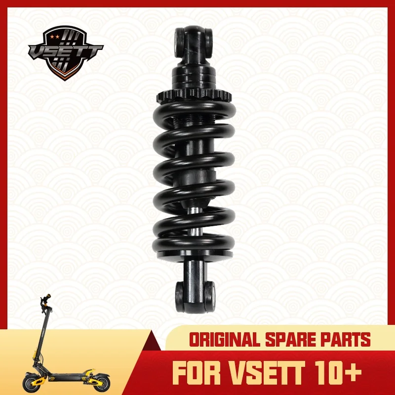 Original VSETT Rear Suspension for VSETT 10+ & ZERO 10X Electric Scooter Coil Spring & Hydraulic Hybrid Shock Absorber 165mm