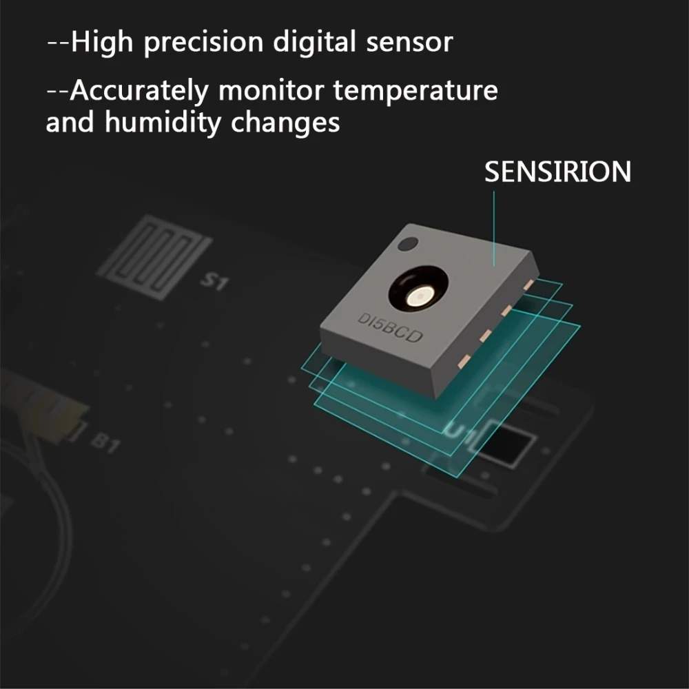 XiaomiYoupin miaomiaoce Termometro Schermo E-ink LCD Ampio display digitale Termometro Igrometro Sensore di umidità della temperatura