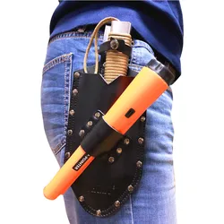 Pointer Metal Detector Holster Digger Pouch Treasure Waist Pack Finds Bag Tools Shovel ProFind Leather 2in1 for Garden Detecting