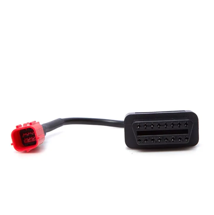 OBD2 16pin Convert 6Pin 3Pin Cord for KTM 6 Pin To Obd 16 Pin Adapter for TuneECU Software Motorcycle Motorbikes ECU 6pin Cable