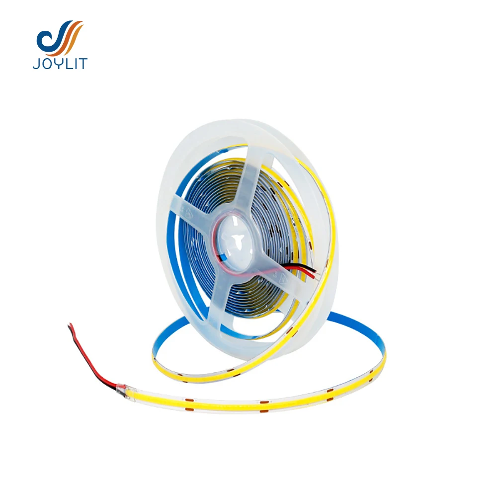 5m/Lot IP40 DC 12V 24V COB Flexible LED Strip 384 528 LEDs 3000K 4000K 6000 RA90 Staircase Railing Ceiling Ordriveway