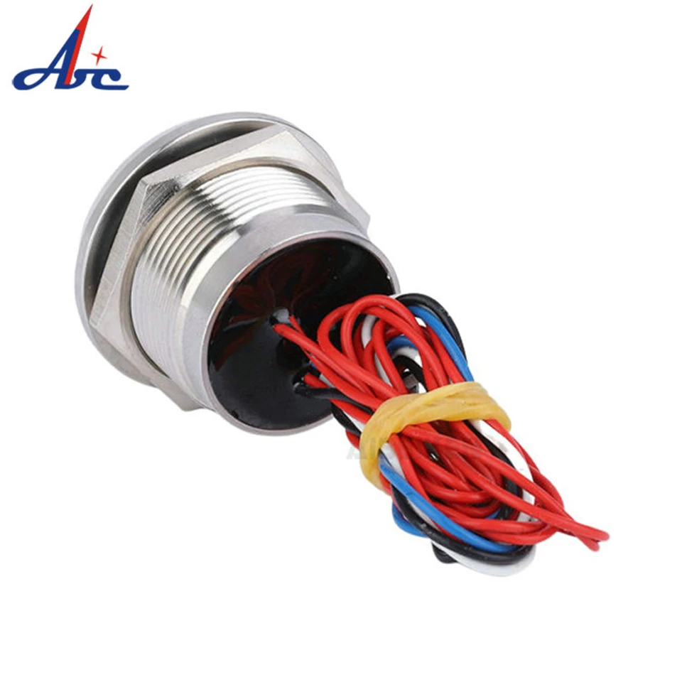 2A  22mm Piezo Switch IP68 Capacitive Touch Switch Waterproof  Push Button Switch