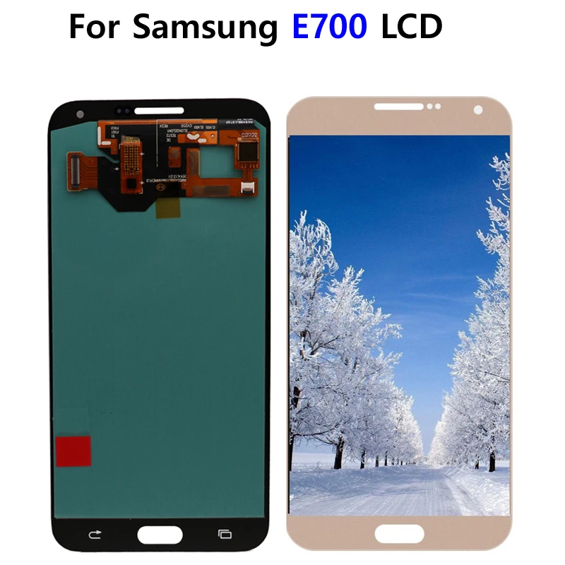 LCD Screen For Samsung Galaxy E7 E700 E700F LCD Display Touch Screen Digitizer Assembly Replacement Repair Parts