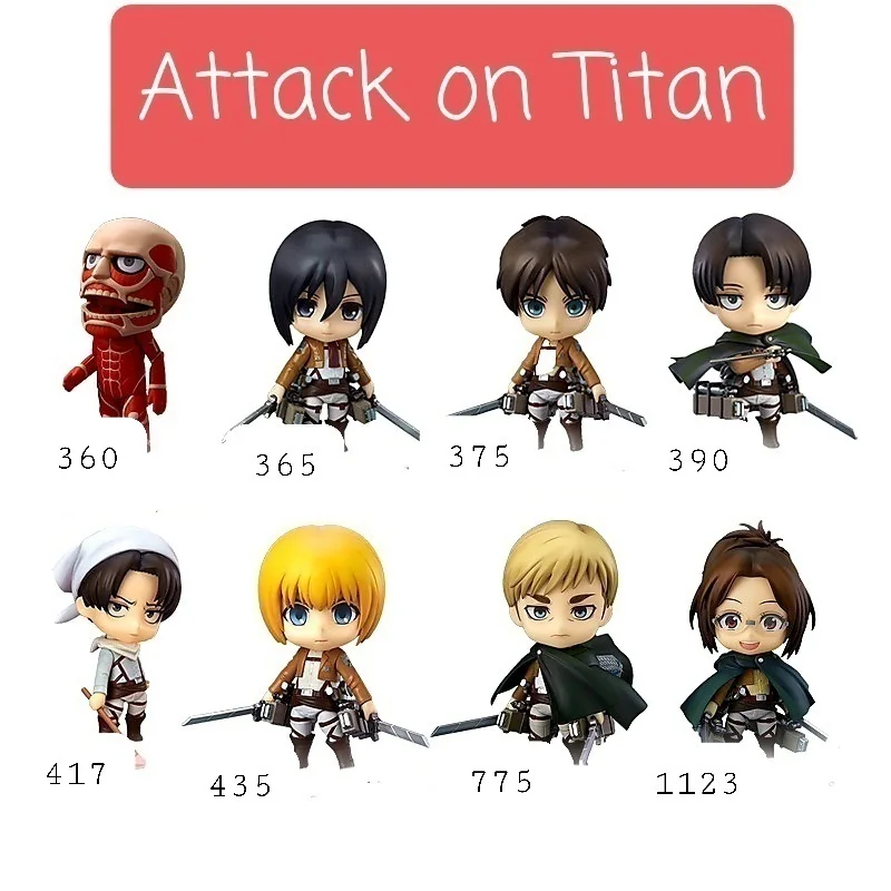 Cos Attack on Titan  Levi Rivaille Rival Ackerman Anime Collectible Doll  Mikasa Figure 365 390 375 417