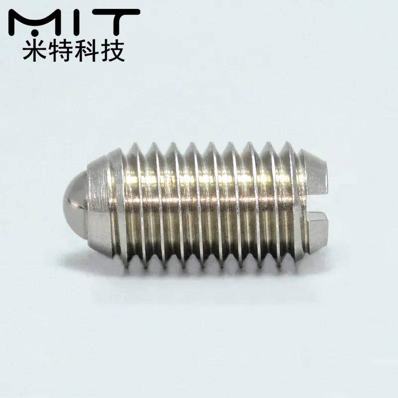 factory outlet Stainless Steel Ball Plungers with Ball and Slot M3 M4 M5 M6 M8 M10 M12 M14 M16 M18 M20 M25 M30 M40