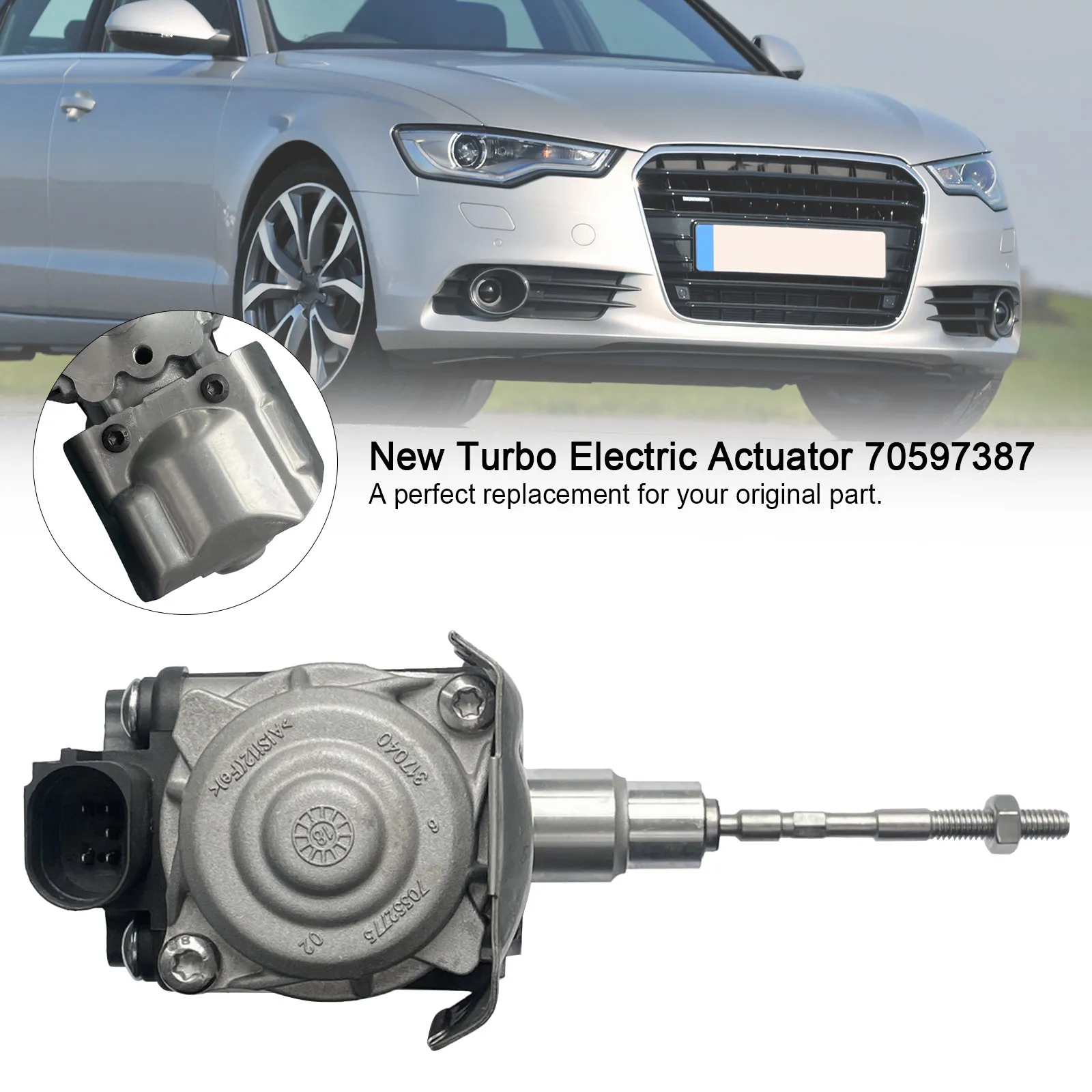 Artudatech New Turbo Electric Actuator For Audi A6 EA888 Gen3 2.0T 06L145612L 70597387 Car Accessories