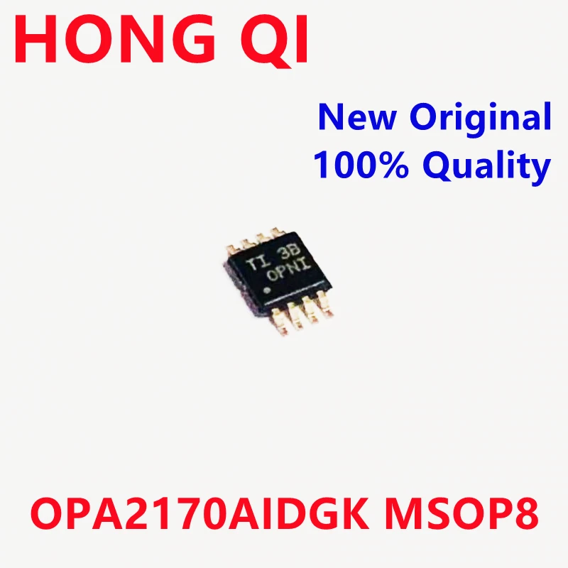 1PCS New Original OPA2170AIDGK OPA2170AIDGKR 8-VSSOP MSOP8 In Stock