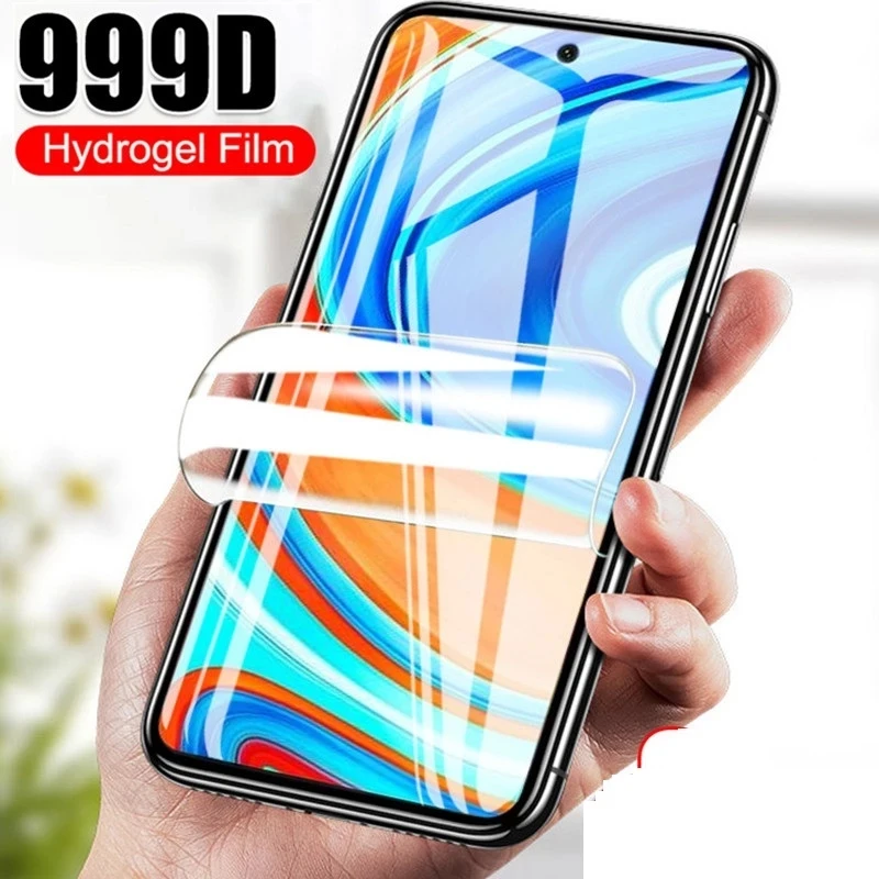 Hydrogel Film For Xiaomi Poco X3 Pro M4 F3 M3 F1 Poxo Poko Pocophone M F X 3 NFC Screen Protector Protective Film