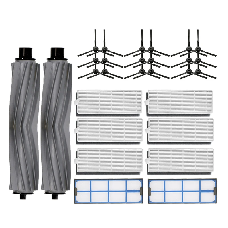 เปลี่ยนหลักตัวกรองแปรงด้านข้างHEPA Filter RollerแปรงหลักสำหรับILIFE A8 A6 X620 X623 Sweeping Robotเครื่องดูดฝุ่น