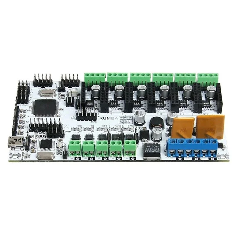 Motherboard Rumba MPU / 3D Printer Accessories RUMBA Optimized Version Control Board With Cable