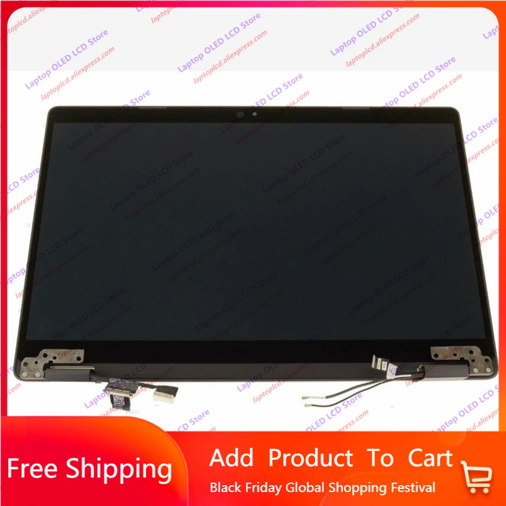 Assembly Tela Sensível ao Toque Fhd Lcd Widescreen Conjunto Completo para Dell Latitude 5300 2-em1 P96g P96g001 p n: V60k7-ir 13.3