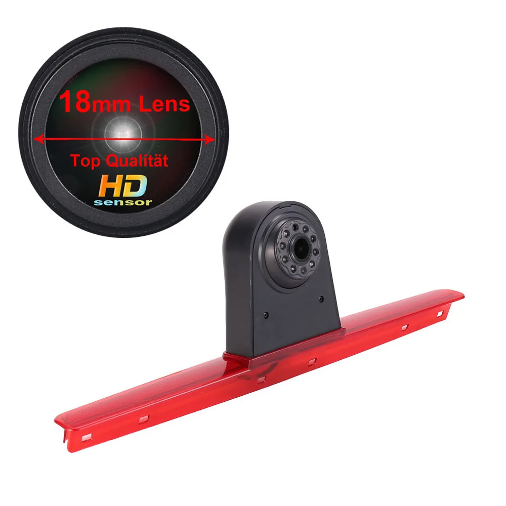 HD Car Brake Light Rear view camera for VW T5 Bus Transporter Multivan Caravelle 2003-2015