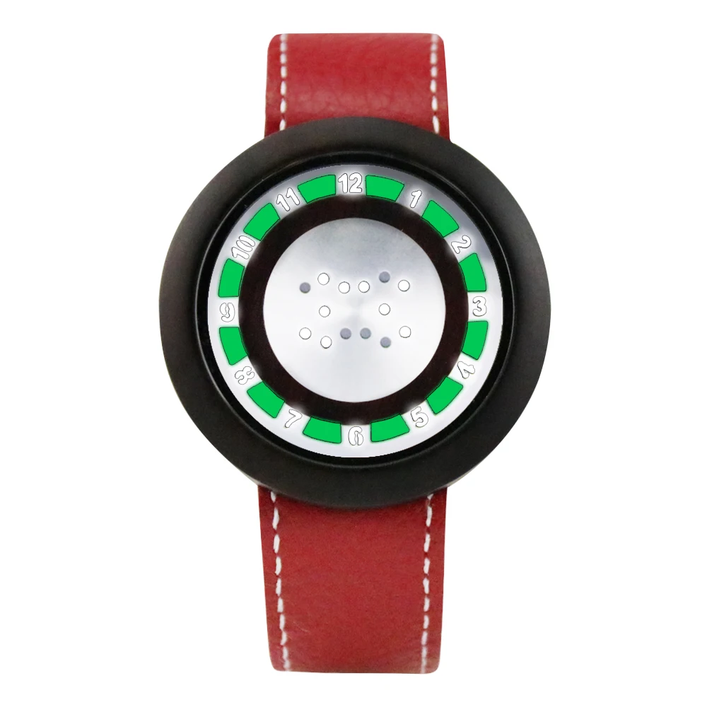 Wooden Wristwatch Watch Women Men Top Luxury Brand Date Display Digital LED Watch
