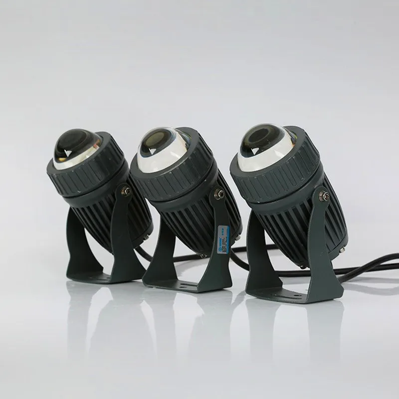 Projecteur LED imperméable à longue Distance, éclairage à large faisceau, 100-240V dc 12V 24V 10W