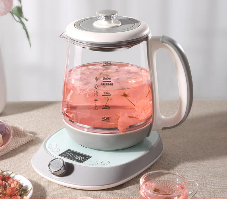 220V Home Electric Kettle Glass Health Preserving Pot Household Water Bottle Water Dispenser For Home