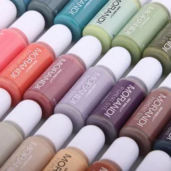 10ml pigmentos de resina DIY UV resina epoxi artesanías Morandi tinte líquido tinta Alcohol Colorante joyería suministros herramientas 24 colores
