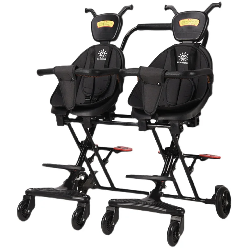 Two way baby stroller twin baby  trike stroller cochesitos de bebe  carreola para bebe 3 en 1